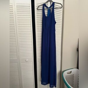 Dee Elle Navy maxi dress